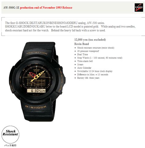 casio g-shock aw-555-1e 4