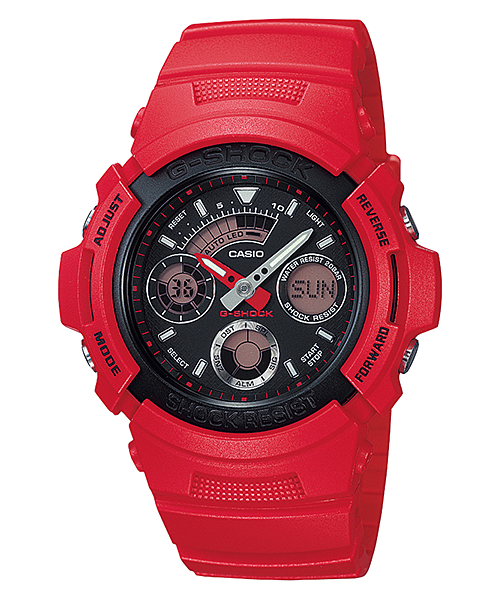 casio g-shock aw-591red-4a