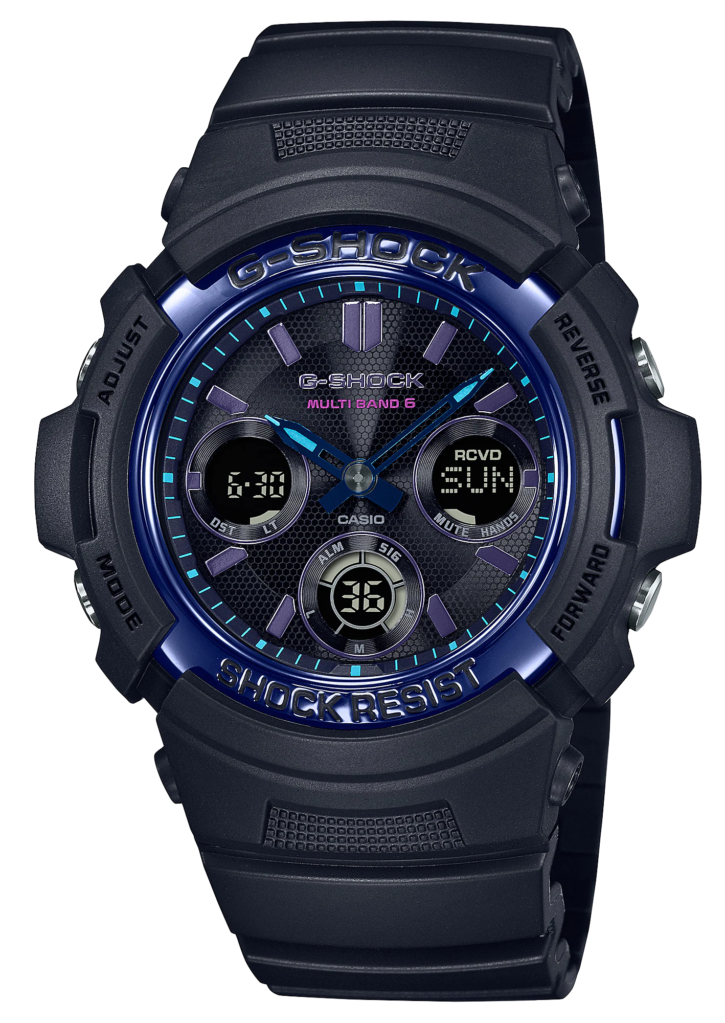 casio g-shock awg-m100svb-1a