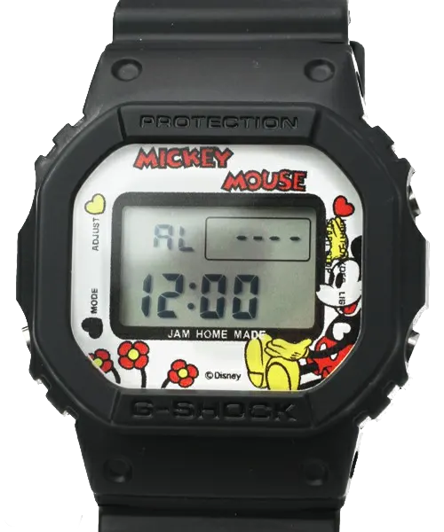 casio g-shock dw-5600-mickeymouse