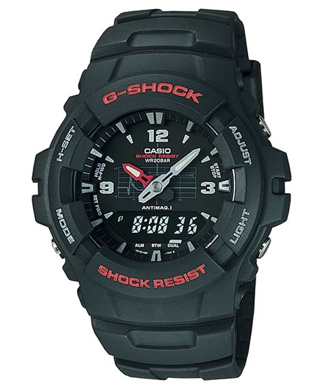 casio g-shock g-100-1bv 1