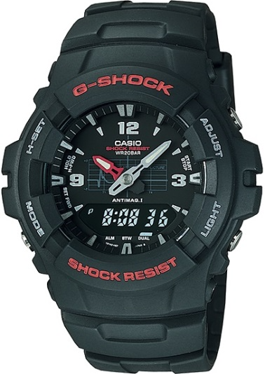 casio g-shock g-100-1bv