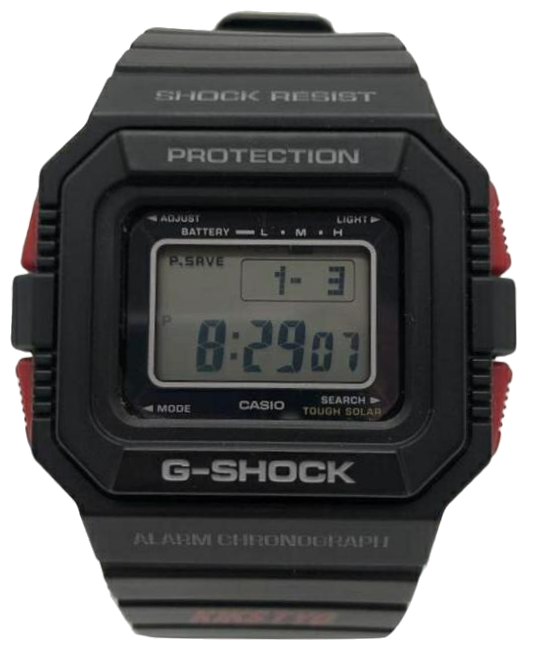 casio g-shock g-5500-kiks-tyo-red