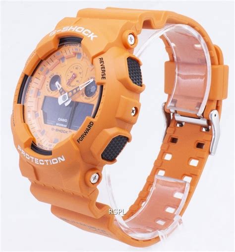 casio g-shock ga-100rs-4a 1