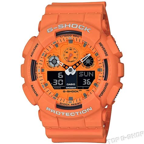 casio g-shock ga-100rs-4a 2