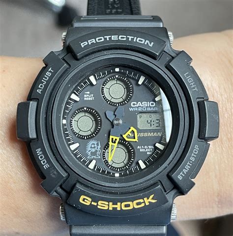 casio g-shock aw-571lg-8a 4