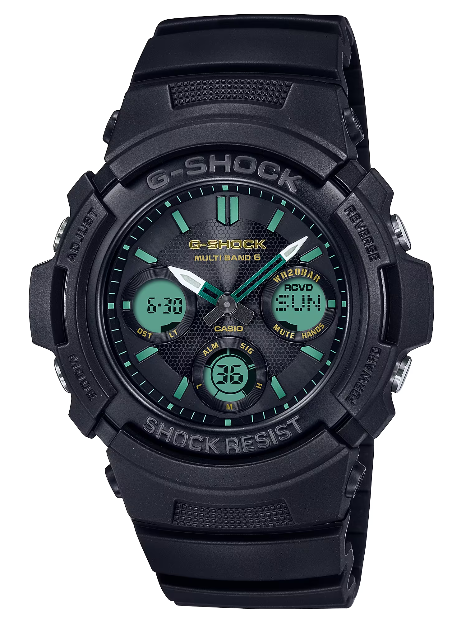 casio g-shock awg-m100rc-1a