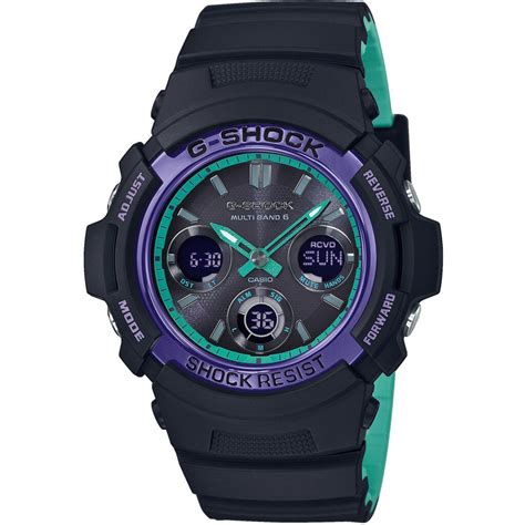 casio g-shock awg-m100sbl-1 1