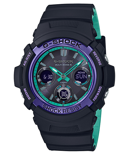 casio g-shock awg-m100sbl-1