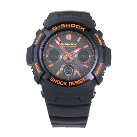 casio g-shock awg-m100sbr-1a 1