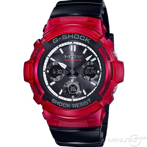 casio g-shock awg-m100srb-4a 1