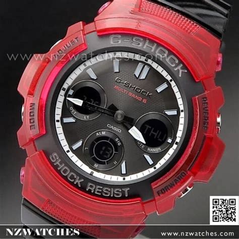 casio g-shock awg-m100srb-4a 2