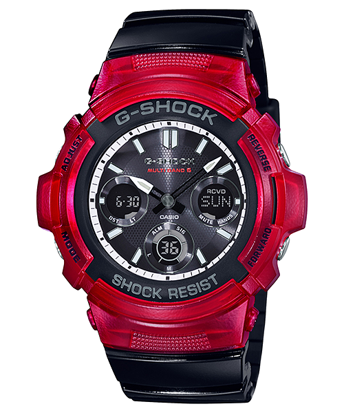 casio g-shock awg-m100srb-4a