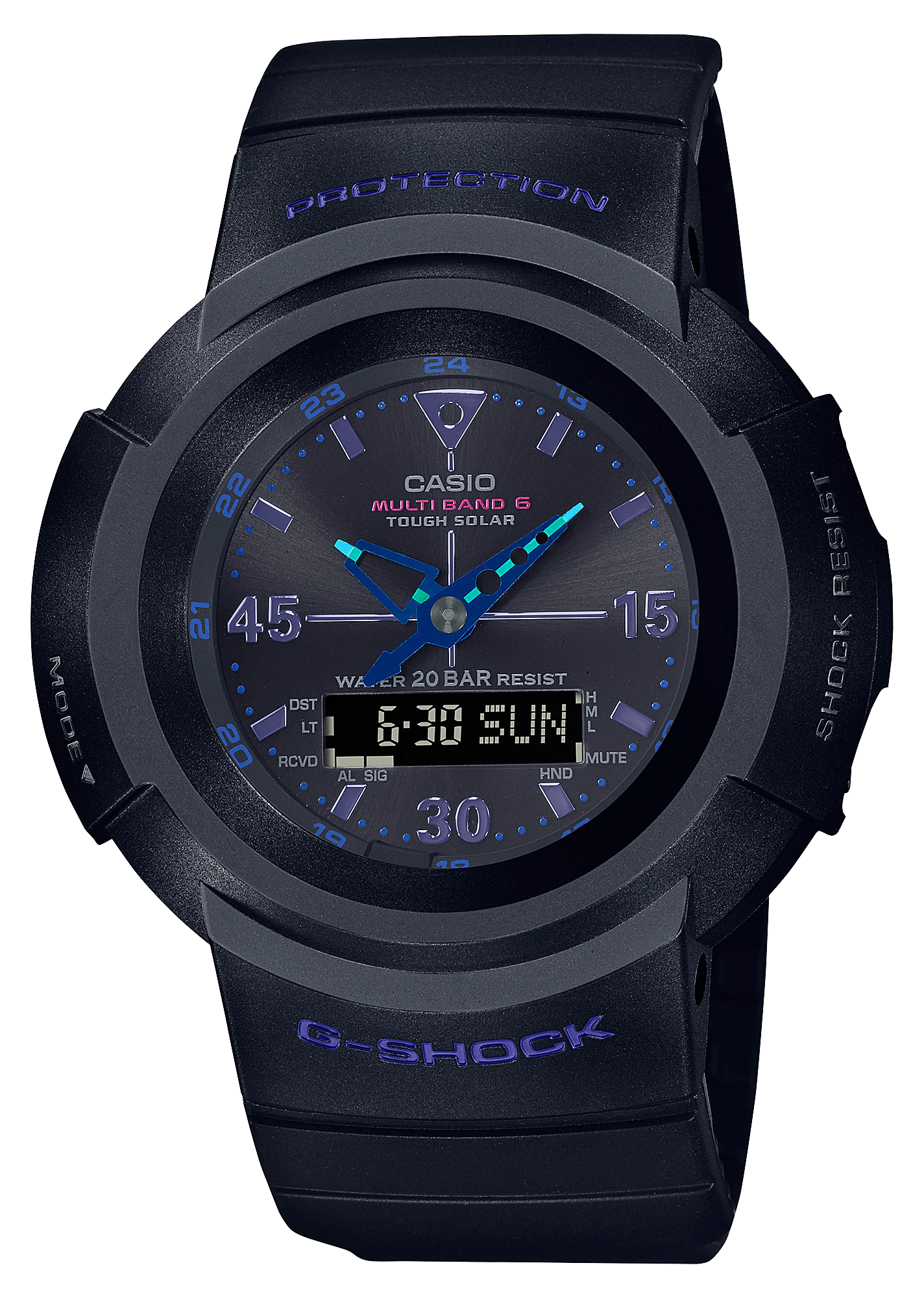 casio g-shock awg-m520vb-1a