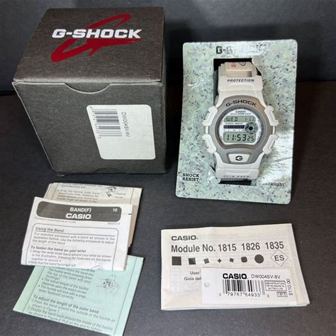 casio g-shock dw-004sv-8v 1