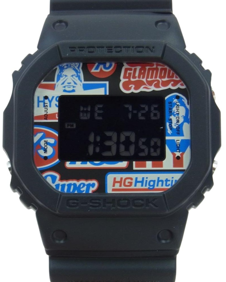 casio g-shock dw-5600-hysteric-glamour