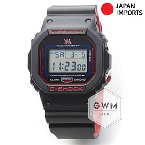 casio g-shock dw-5600-nissan-gtr 1