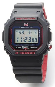 casio g-shock dw-5600-nissan-gtr