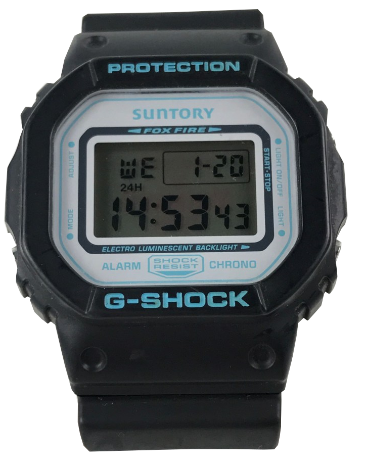 casio g-shock dw-5600-suntory