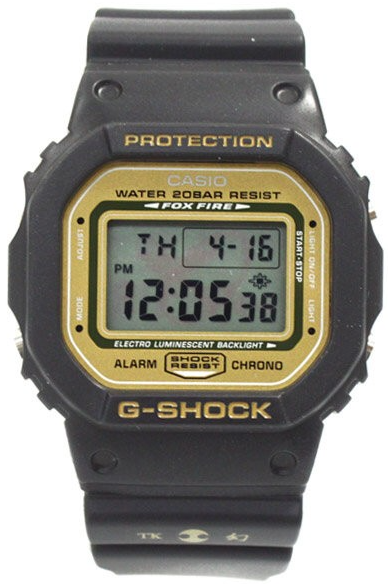 casio g-shock dw-5600-takeo-kikuchi-gold