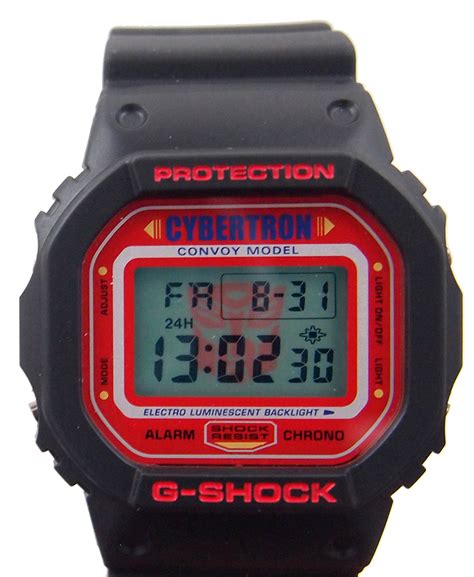 casio g-shock dw-5600-transformer-convoy 2