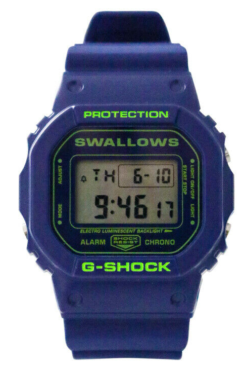 casio g-shock dw-5600-yakultswallows