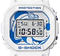 casio g-shock dw-5600vt-disneysea-white