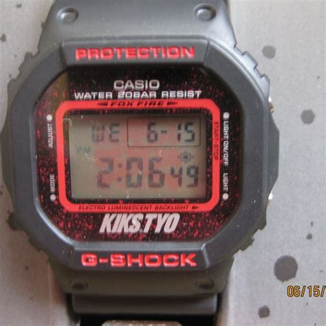 casio g-shock dw-5600vt-kiks-tyo-red 1