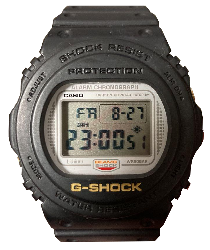 casio g-shock dw-5700be-1