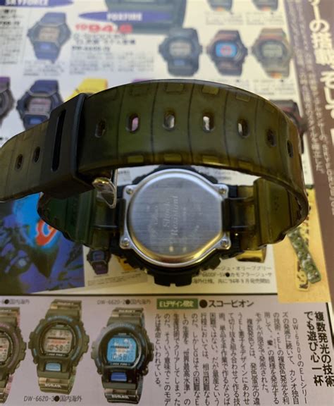 casio g-shock dw-6620-3 4