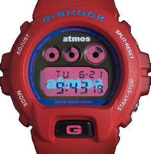 casio g-shock dw-6900-atmos-red 1