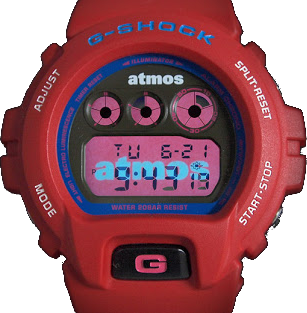 casio g-shock dw-6900-atmos-red