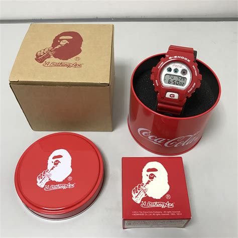 casio g-shock dw-6900-bape-coca-cola 4