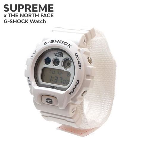 casio g-shock dw-6900-north-face-supreme-white 1