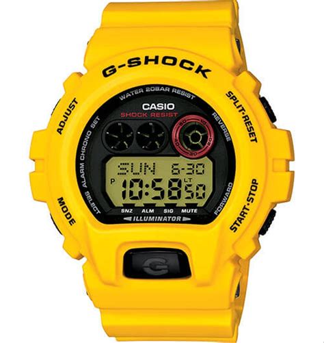 casio g-shock dw-6900-north-face-supreme-yellow 2