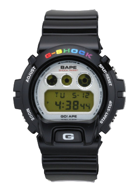 casio g-shock dw-6900fs-bape-2009