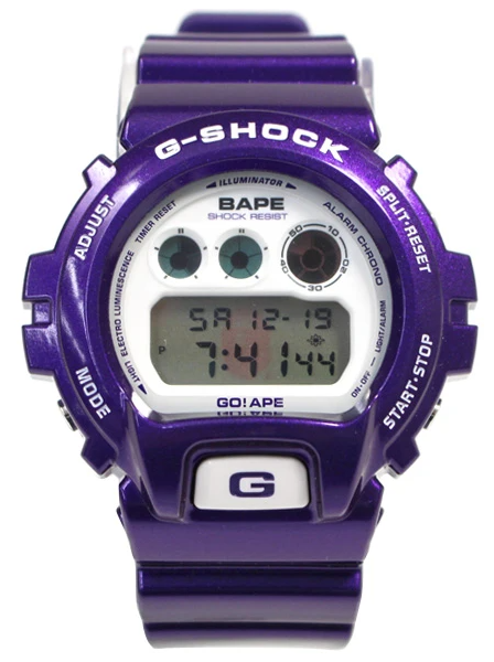 casio g-shock dw-6900fs-bape-2010