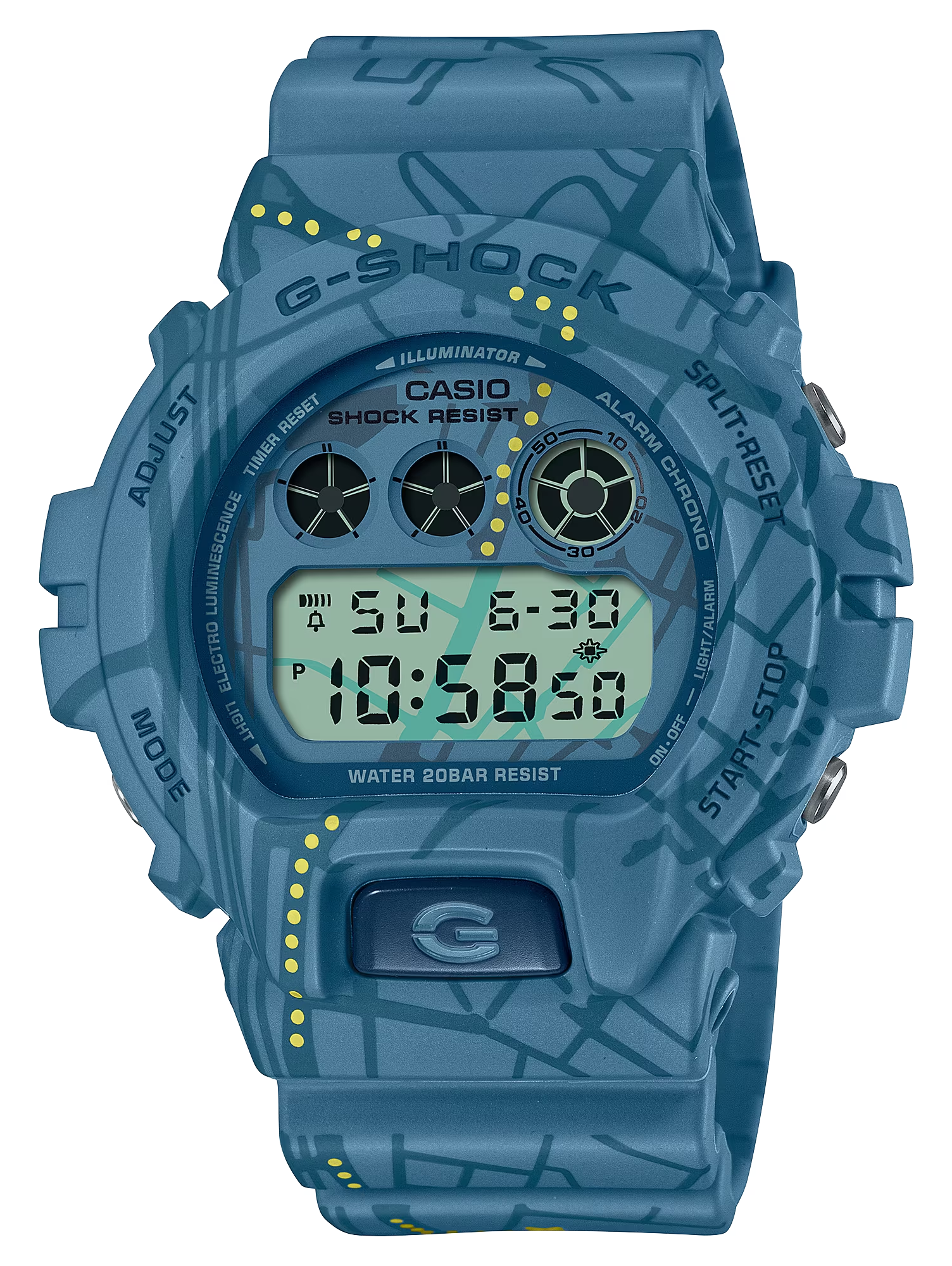 casio g-shock dw-6900sby-2