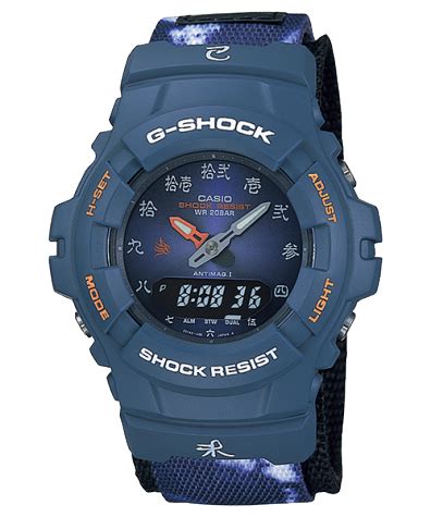 casio g-shock g-100bt-2e1 1