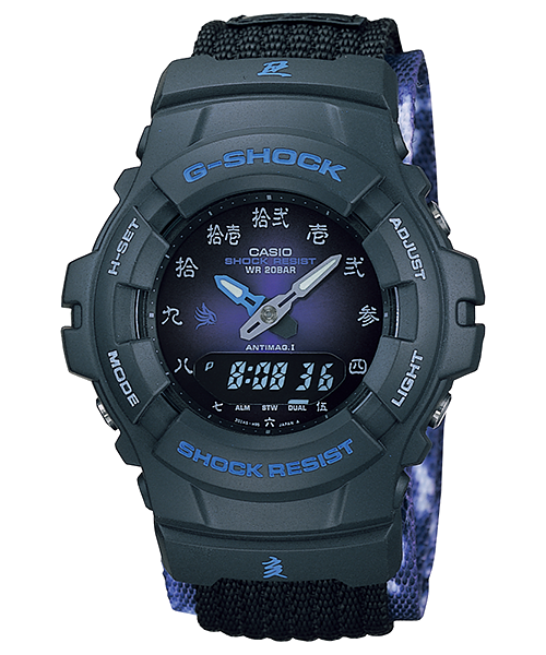 casio g-shock g-100bt-2e2