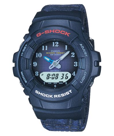 casio g-shock g-100nd-2b2 2