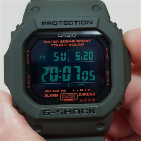 casio g-shock g-5600kg-3 2