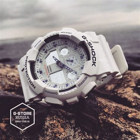 casio g-shock ga-100a-7a 1