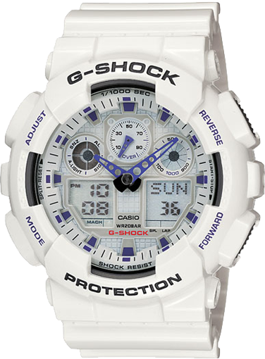 casio g-shock ga-100a-7a