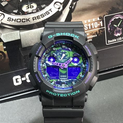 casio g-shock ga-100bl-1a 1