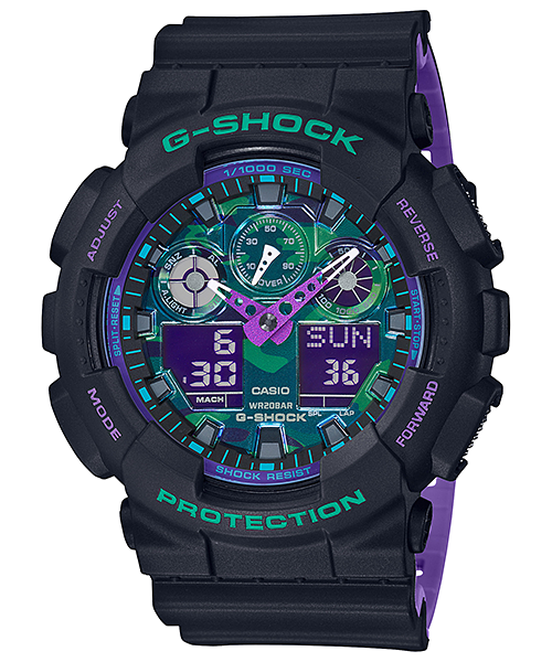 casio g-shock ga-100bl-1a