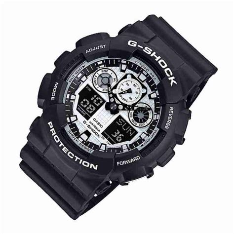 casio g-shock ga-100bw-1a 4