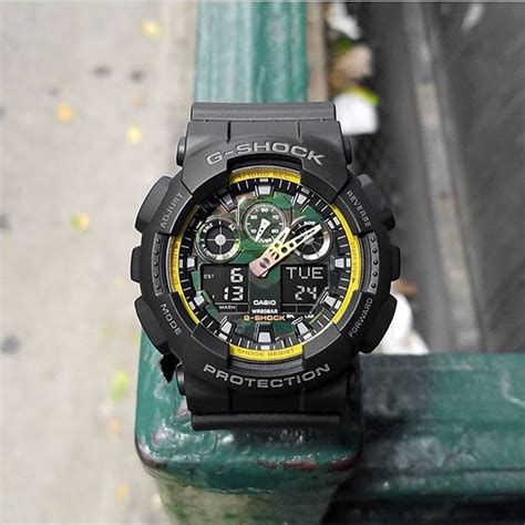 casio g-shock ga-100by-1a 1