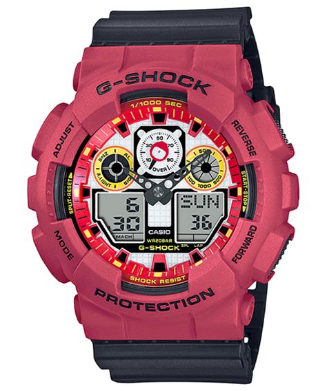 casio g-shock ga-100da-4a 1