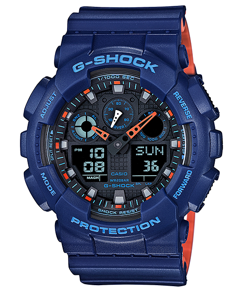 casio g-shock ga-100l-2a